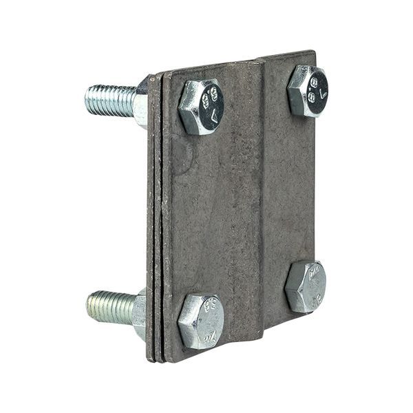 зажим полоса 40 - прут 10 (3 пластины 70х70мм) hz ekf lp-g3101 от BTSprom.by