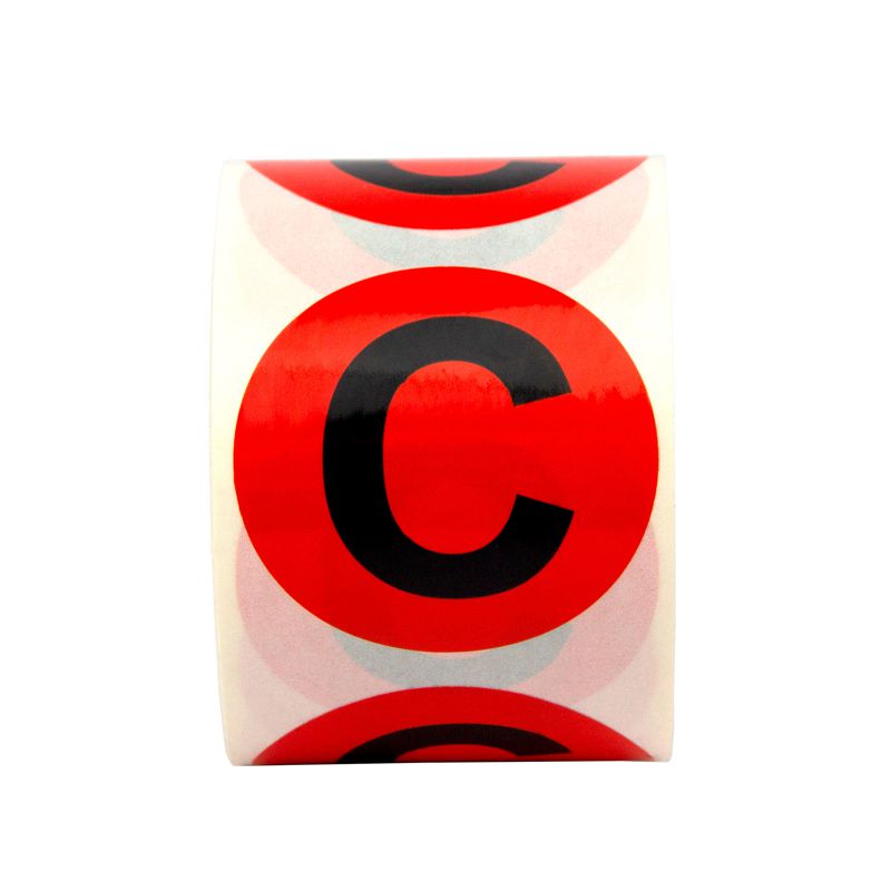 маркировка шин dkc 20мм с красн. (рул.) dkc sl-d20-c-rd от BTSprom.by