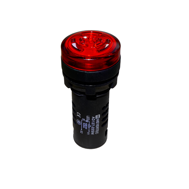 зуммер с подсветкой 80дб 24в ip65 mt22-sm24e пластик красн. овен 137328 от BTSprom.by