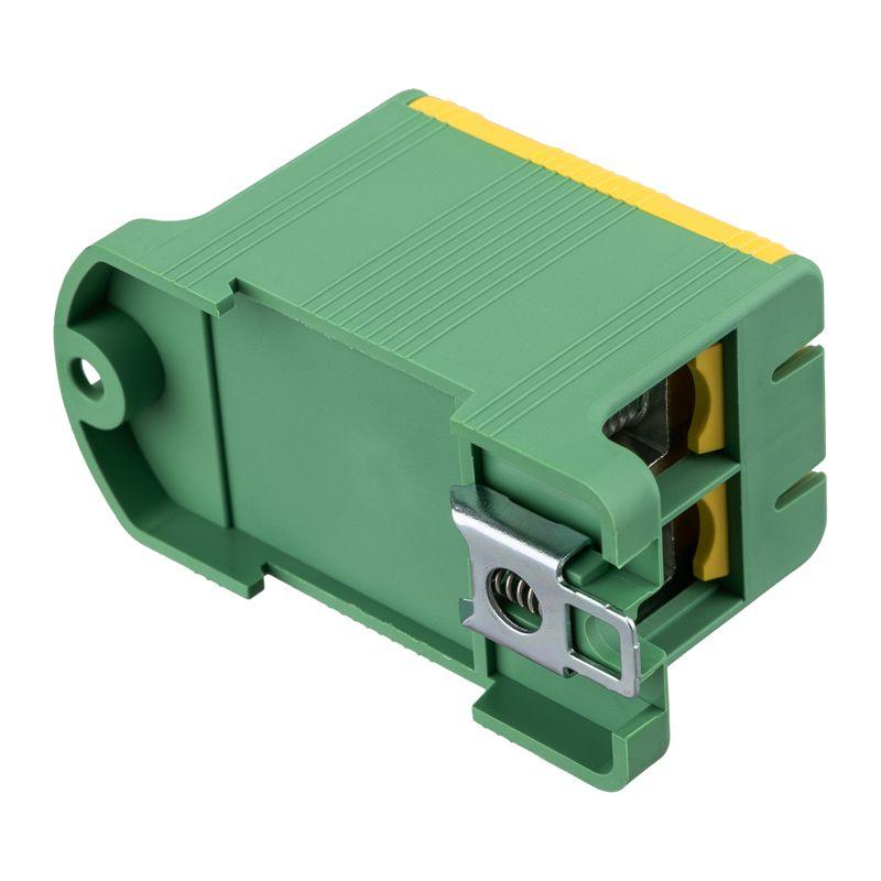  Клемма вводная силовая распределительная КВС 16-95кв.мм 2-рядная PE желт./зел. Rexant 11-2117 фото в каталоге от BTSprom.by