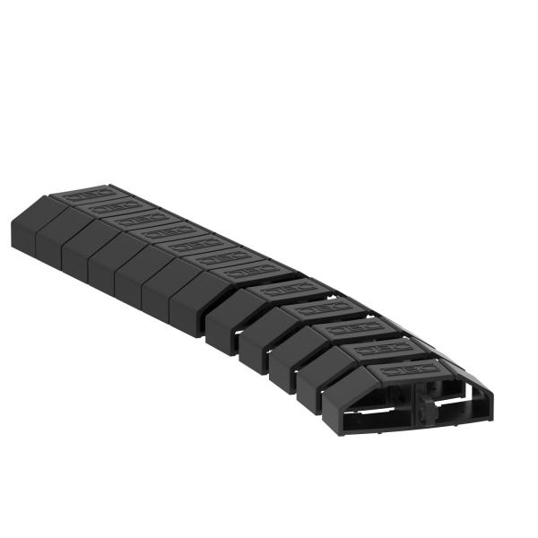 кабель-канал гибкий 60х20 l1000 flk-2k swgr антрацит obo 6154930 от BTSprom.by