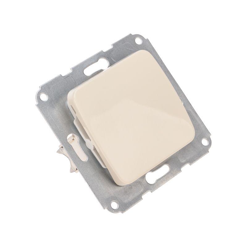  Выключатель 1-кл. СП DEA 10А механизм беж. Kranz KR-78-0230 фото в каталоге от BTSprom.by