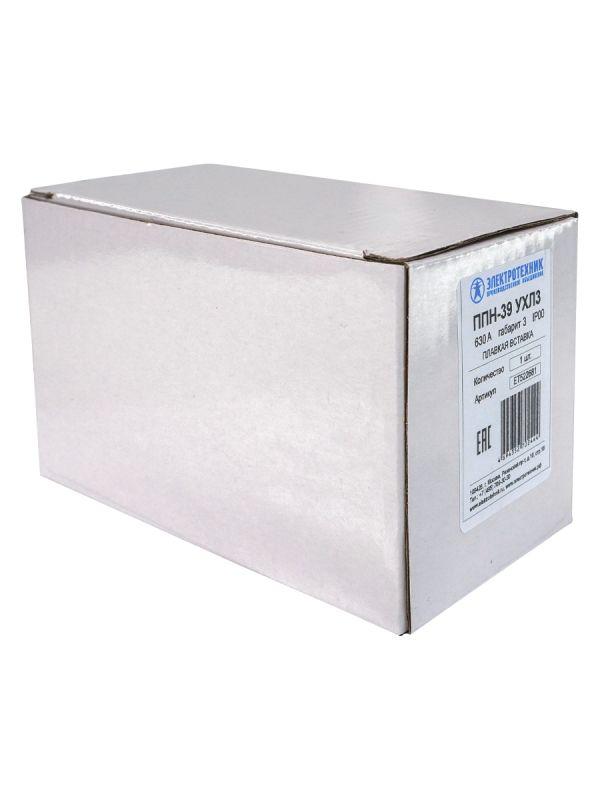 Вставка плавкая ППН-39 УХЛ3 630А габарит 3 IP00 Электротехник ET522681 фото в каталоге от BTSprom.by