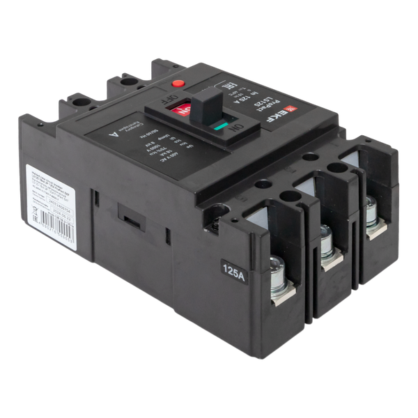  Выключатель автоматический 3п 125А 18кА LS125 ProPact EKF mccb-125-18-3-125-ls фото в каталоге от BTSprom.by