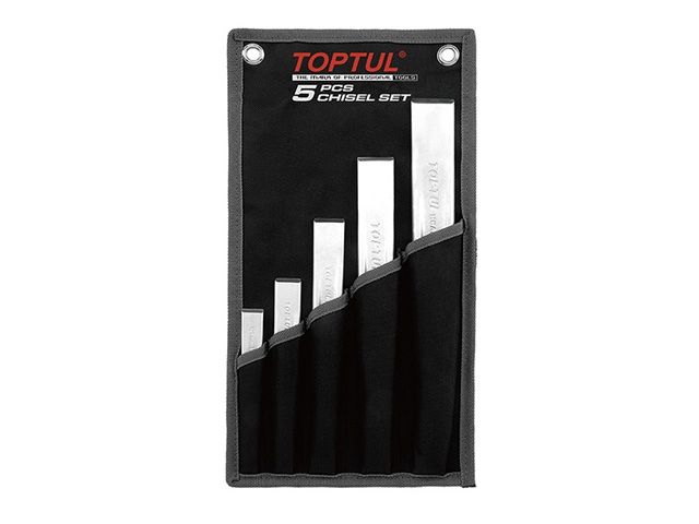 набор зубил 18-34мм 5шт на полотне toptul gpaq0504 от BTSprom.by
