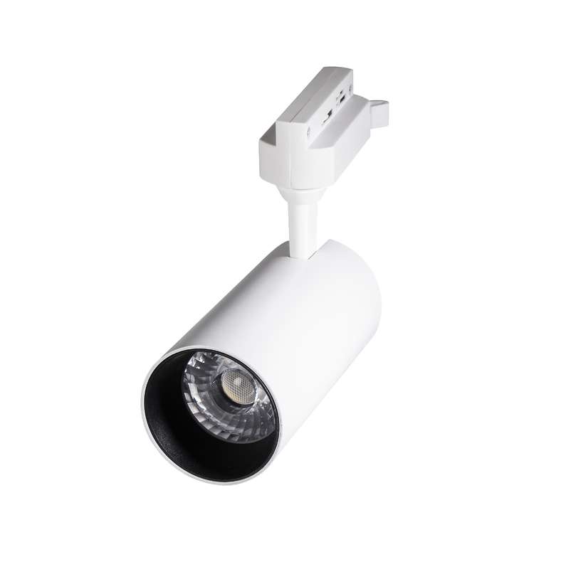 светильник светодиодный трековый ptr 0725 25вт 4000к ip40 24град. wh бел. pro jazzway 5015227 от BTSprom.by