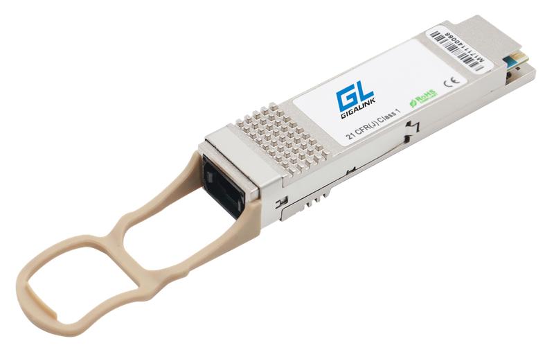 модуль qsfp sr4 40гбит/с mpo12 коннектор мультимод до 300м om3 400м om4 b polarity nikomax gl-ot-sq40mpo12-sr4 от BTSprom.by