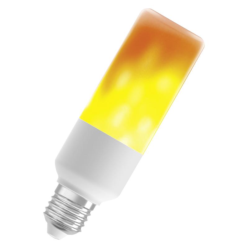 лампа светодиодная led star 10лм 0.5вт 1500к тепл. бел. e27 stick угол пучка 330град. 220-240в матов. пластик osram 4058075389908 от BTSprom.by