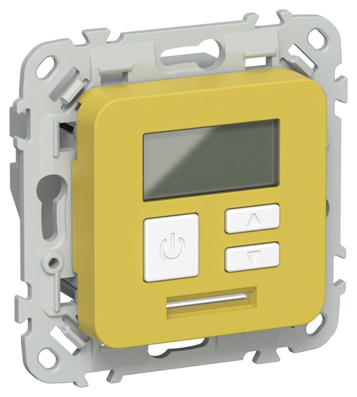 термостат электронный сп flite т-флжк 16а с дисплеем механизм желт. карри iek fi-rt11-k44 от BTSprom.by