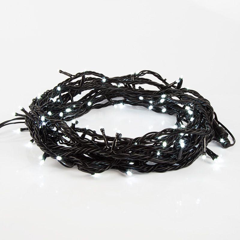  Гирлянда светодиодная управляемая"Нить" 10м 100LED син. 10Вт 220-240В IP65 8 режимов провод ПВХ черн. (контроллер в комплекте) Neon-Night 303-133 фото в каталоге от BTSprom.by