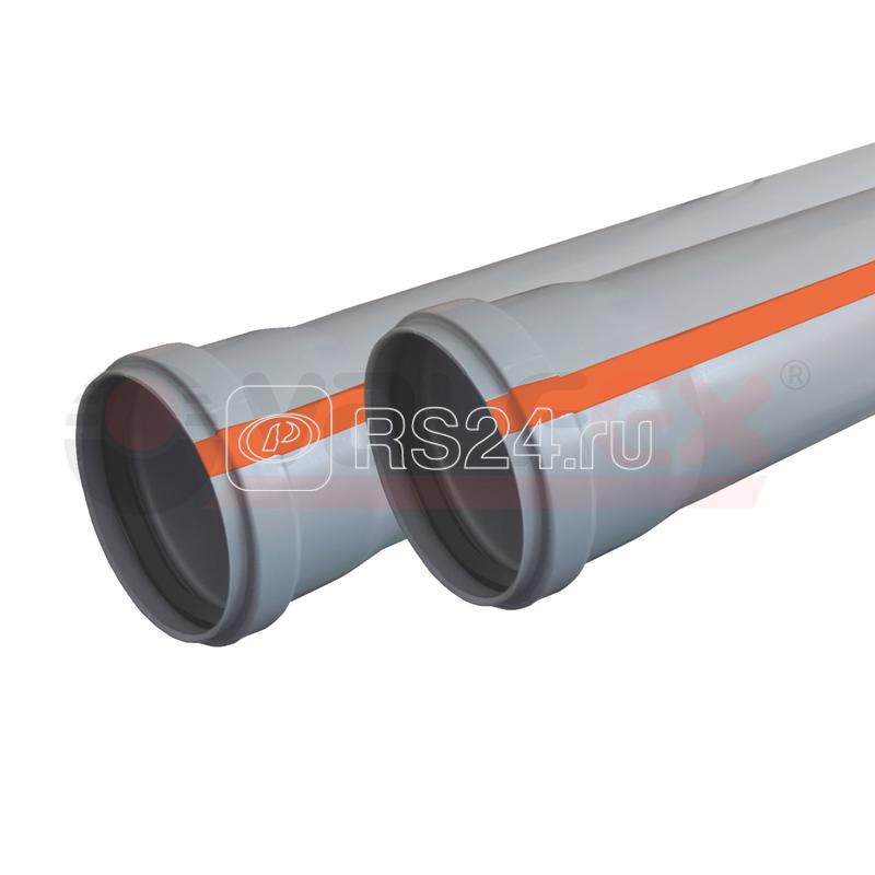 труба d110мм optima с раструбом (10) (дл.1.5м) valfex 211100150 от BTSprom.by