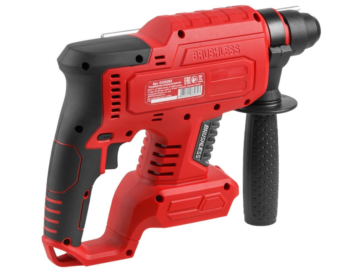  Аккум. перфоратор WORTEX CRH 1820-2 в кор. ALL1 XLT SOLO БЕСЩЕТ., 18 В, 2.2 Дж, 20 мм (вес 1,7 кг, 4 режима) 0329284 фото в каталоге от BTSprom.by