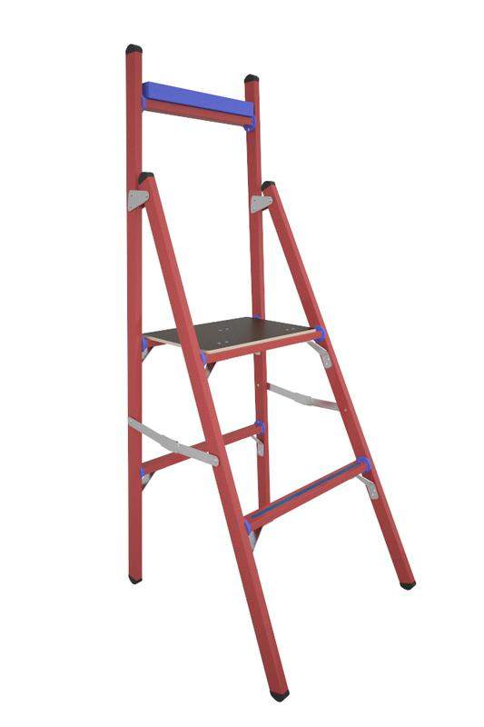  Стремянка диэлектрическая СВД-0.7 с вертикальной опорой стеклопластик. Антиток Д413734 фото в каталоге от BTSprom.by