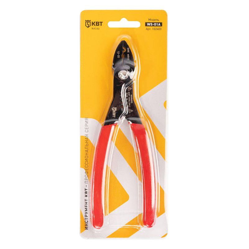  Инструмент для снятия изоляции WS-01A ПРОФИ КВТ 102403 фото в каталоге от BTSprom.by