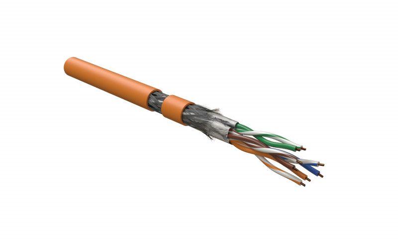 кабель витая пара экранир. s/ftp кат.8.1 (класс i) 4 пары 23 awg 2000мгц ож solid lszh (нг(а)-hf)-40град.c-+80град.c sftp4-c8.1-s23-in-lszh-or-500 оранж. (уп.500м) hyperline 435486 от BTSprom.by