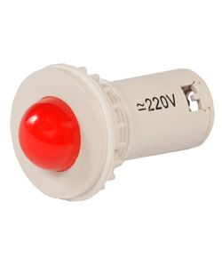 лампа светодиодная коммутаторная скл-11-к-2-220 220в ac/dc d27 20мкд красн. электротехник et510804 от BTSprom.by