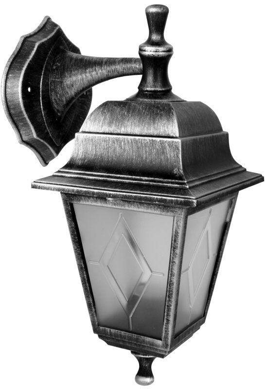  Светильник садово-парковый PP4201/02 C42 НБУ 04-60-001 У1 "Леда" 4-гран. пласт.+ черн. серебро Camelion 13831 фото в каталоге от BTSprom.by