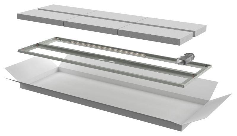 дверь двустворчатая для шкафа linea n 33u 600мм перфорир. сер. itk ln35-33u6x-d2p от BTSprom.by