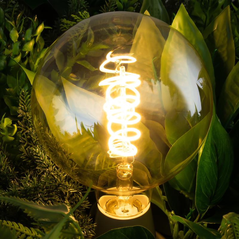 Лампа светодиодная филаментная Loft 271 G125 4Вт 2700К E27 Voltega 8518 фото в каталоге от BTSprom.by