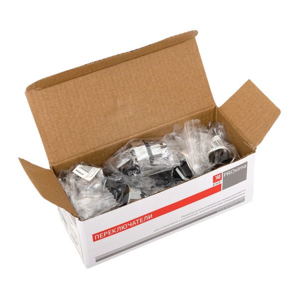  Механизм переключателя исполнительный ХB4 на 3 положения с фиксацией без подсветки с длинной ручкой PROxima EKF XB4BJ3F фото в каталоге от BTSprom.by