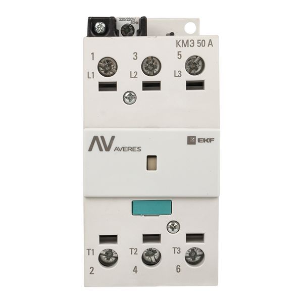  Контактор КМЭ 50А кат. 230В AC AVERES EKF ctr-s-50-00-230-av фото в каталоге от BTSprom.by