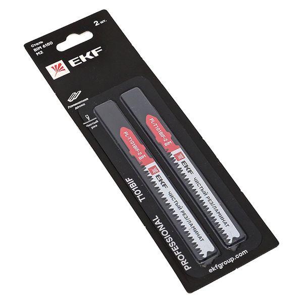  Пилка для электролобзика T101BIF (чистовой рез ламината)(BIM) (уп.2шт) Professional EKF pl-t101bif-2 фото в каталоге от BTSprom.by