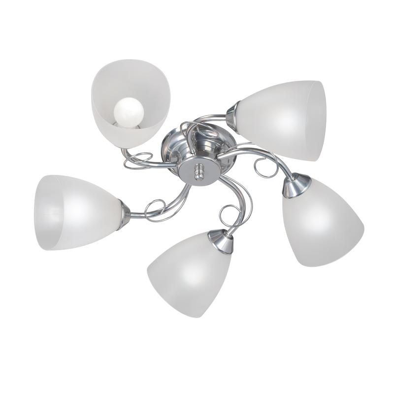 люстра 5xe14 макс. 40вт плафон пп vitaluce v3886-9/5pl от BTSprom.by