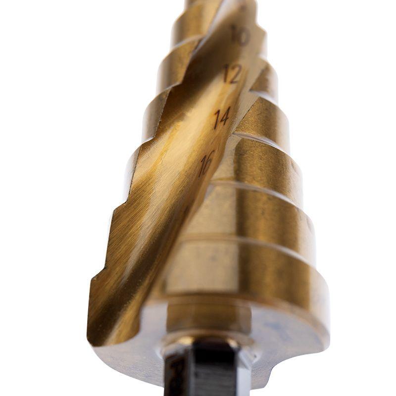  Сверло ступенчатое по металлу ТИТАН 4.0-20.0мм Kranz KR-12-6611 фото в каталоге от BTSprom.by