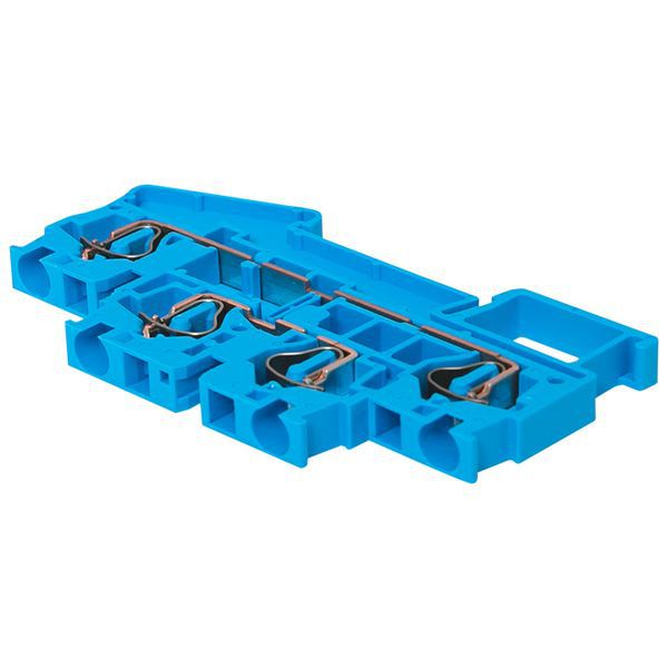  Колодка клеммная ST-4 32А пружинная двойн. син. EKF plc-jxb-st-4-4-2-blue фото в каталоге от BTSprom.by