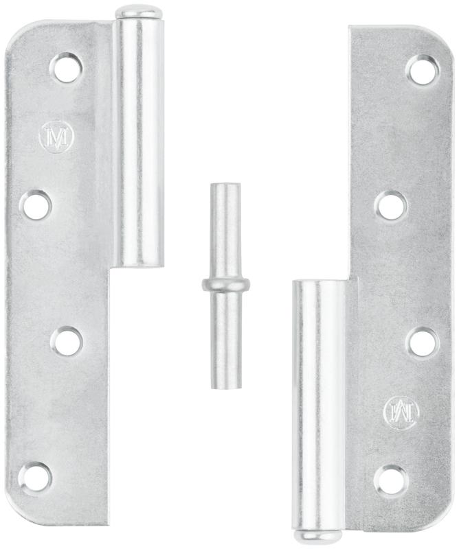  Петля накладная лев. "ПН" 130мм оцинк. 66394 фото в каталоге от BTSprom.by
