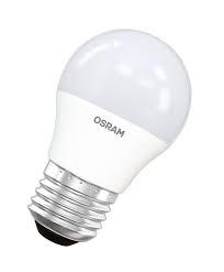 лампа светодиодная led star 5вт шар 2700к e27 470лм (замена 40вт) osram 4058075696235 от BTSprom.by