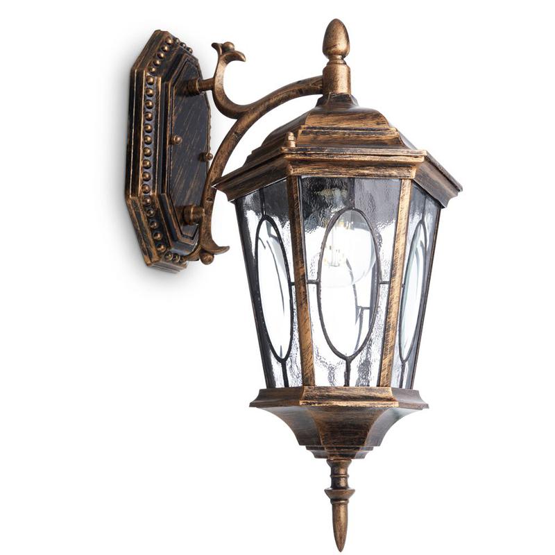 светильник садово-парковый 60вт 230в e27 черн. зол. pl161 feron 11328 от BTSprom.by