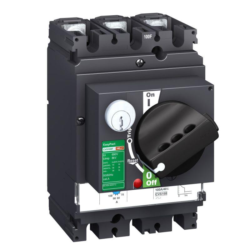  Рукоятка станд. поворотная NSX100/250 черн. SchE LV429337 фото в каталоге от BTSprom.by