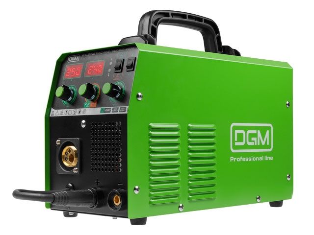 полуавтомат сварочный dgm duomig-253e (220в, mig/flux/mma, евроразъем, смена полярности) duomig-253e от BTSprom.by