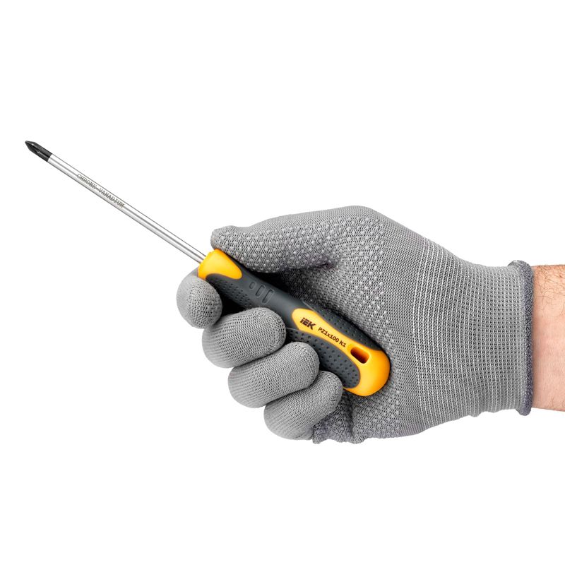  Отвертка крестовая PZ1х100 K1 ARMA2L 3 IEK A2L3-SC10-K1-PZ-10-100 фото в каталоге от BTSprom.by