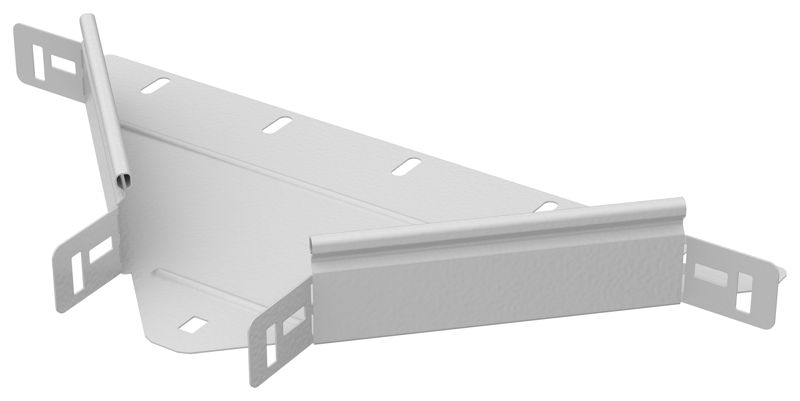 Отвод Т-образный 50х100 1.2мм RAL 9016 ESCA 5 IEK ES5-OT-050-100-12-RGA от BTSprom.by