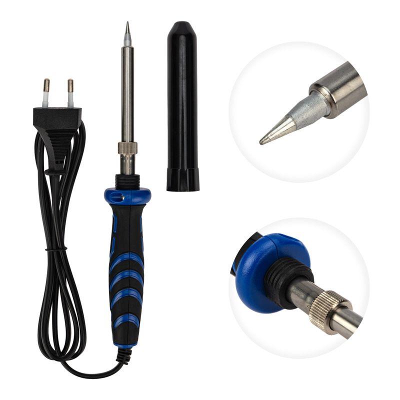  Паяльник с керам. нагревателем долговечное жало (Профи) 220В/30Вт (ZD-721NA) Rexant 12-0122-1 фото в каталоге от BTSprom.by