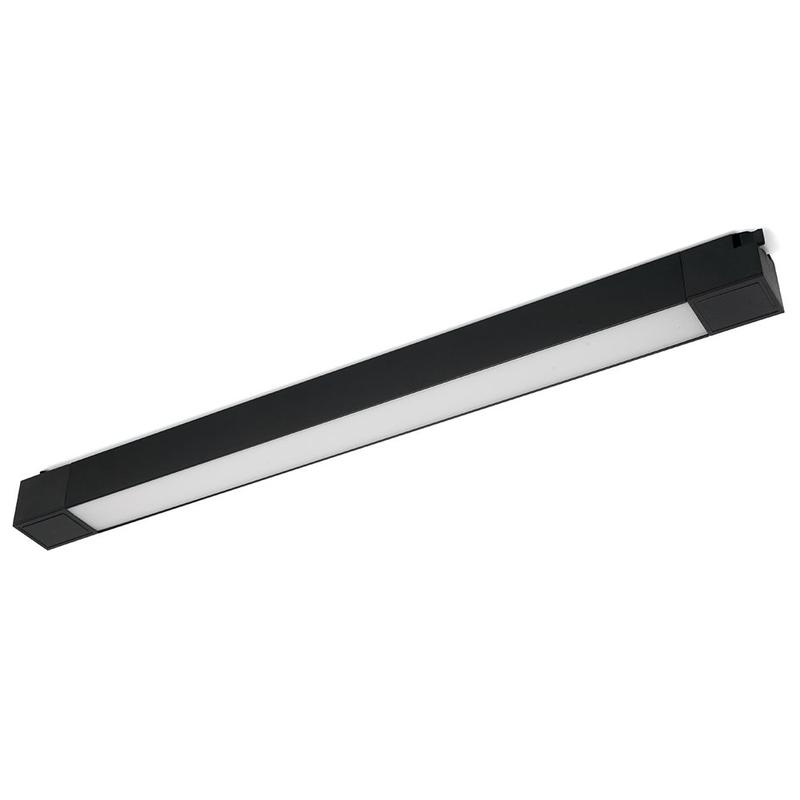 светильник светодиодный трековый на шинопровод 30вт 2100лм 4000к 120град. черн. al132 mattline feron 48382 от BTSprom.by