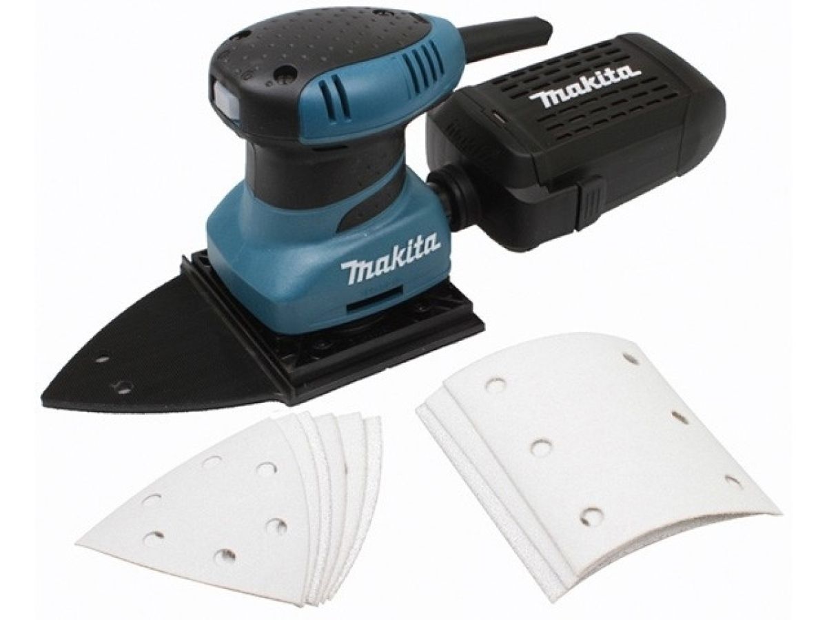 виброшлифмашина makita bo 4565 в кор. (200 вт, шлифпластина 102 х 112 мм, 14000 об/мин) bo4565 от BTSprom.by