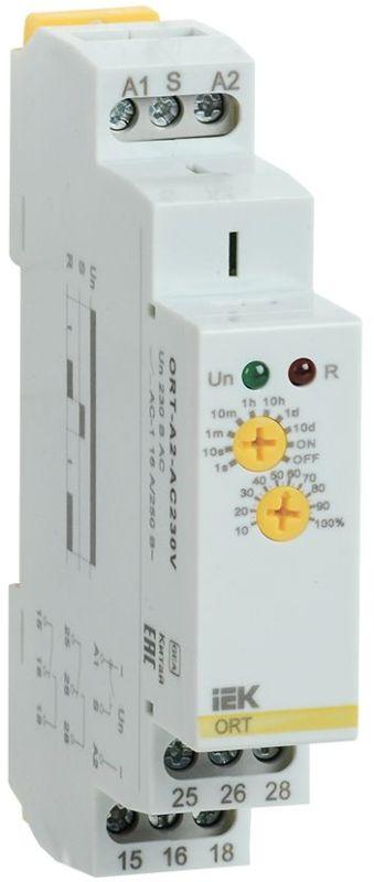 реле задержки включения ort 2 контакта 230в ac iek ort-a2-ac230v от BTSprom.by