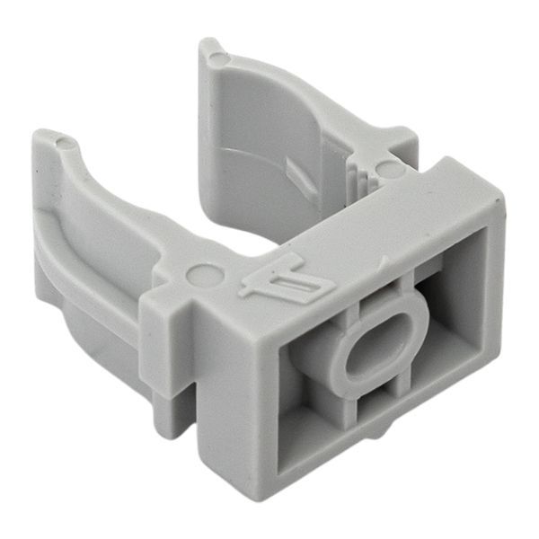  Держатель для труб (клипса) d16мм для монтажн. пистолета сер. (уп.100шт) Plast EKF derjp-z-16 фото в каталоге от BTSprom.by