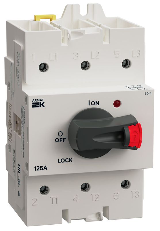выключатель-разъединитель 3п 125а sdm armat iek ar-sdm-11-125 от BTSprom.by
