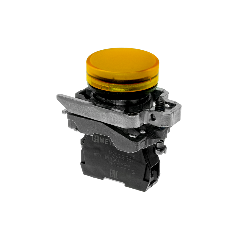 лампа сигнальная 220в aс/dc ip65 металл mtb4-bv753 желт. овен 137217 от BTSprom.by