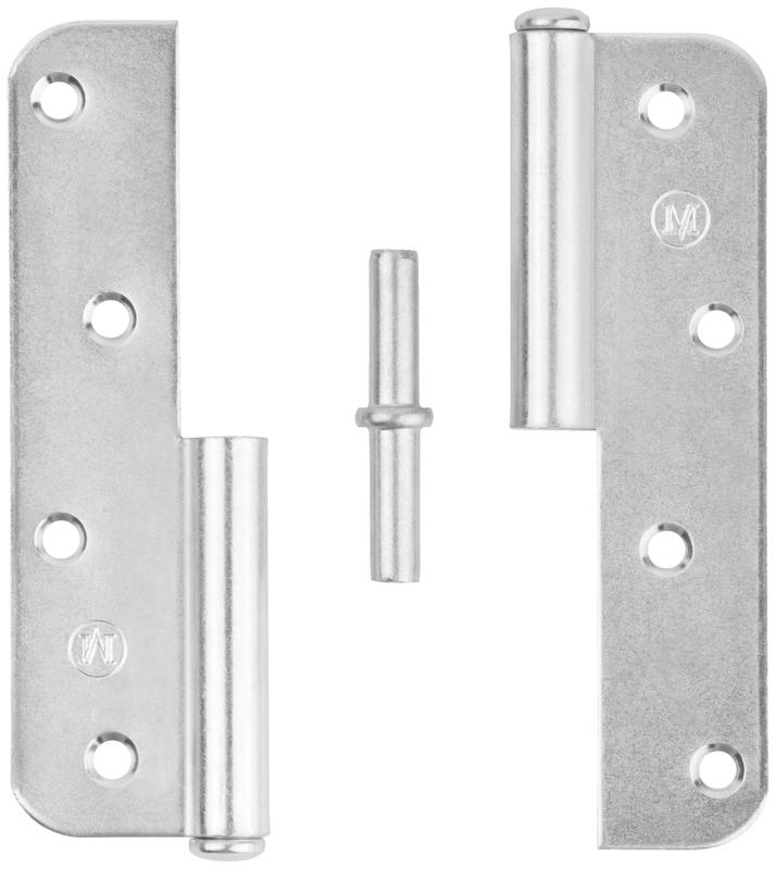  Петля накладная прав. "ПН" 130мм оцинк. 66395 фото в каталоге от BTSprom.by