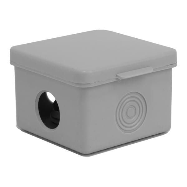 коробка распределительная оп 65х65х50мм 4 каб. вводов ip54 сер. tokov electric tke-kr-65-65-50-c06 от BTSprom.by