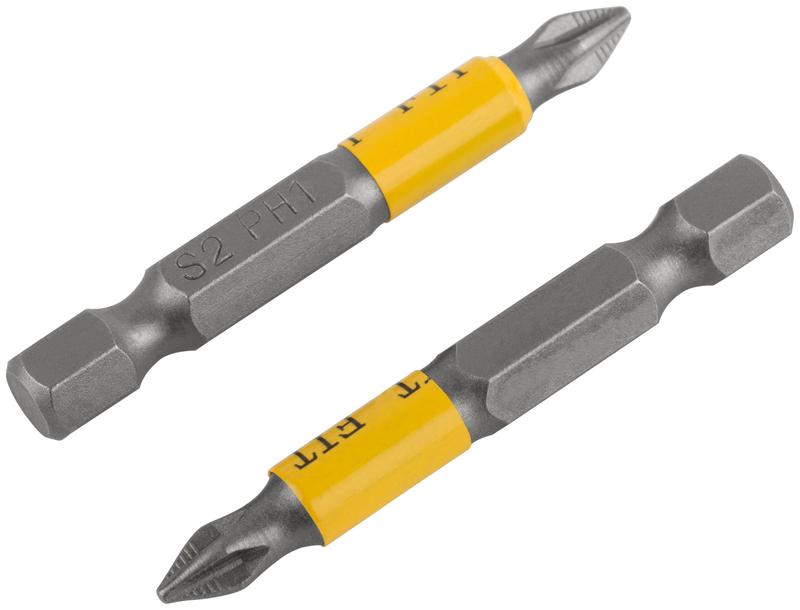  Набор бит кованые сталь S2 односторонние 50мм PH1 профи блистер (уп.10шт) FIT 57524 фото в каталоге от BTSprom.by