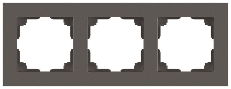 рамка 3-м сп accent 6-503-09 титан intro б0063793 от BTSprom.by