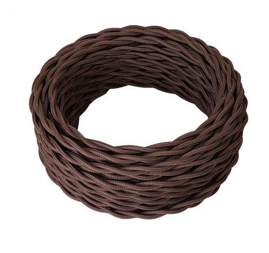  Провод ретро 2х2.5 корич. (уп.20м) RetroElectro 2254730 фото в каталоге от BTSprom.by