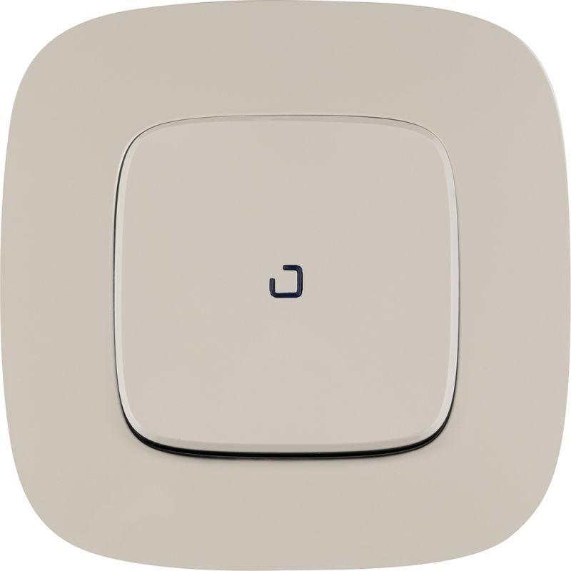  Переключатель 1-кл. СП Valena Allure 10А IP20 250В 10AX с подсветкой с лицев. панелью безвинтов. зажимы механизм сл. кость Leg 752826 фото в каталоге от BTSprom.by