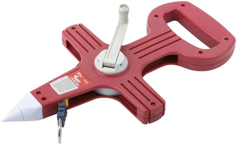  Рулетка геодезическая 20м стальная лента открытый пластик. корпус красн. КУРС 17762 фото в каталоге от BTSprom.by